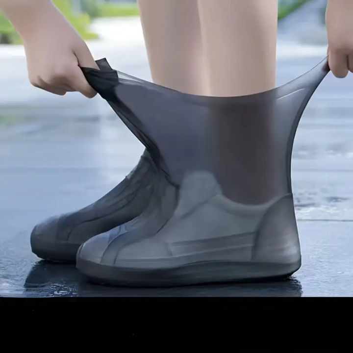 1%20Pair%20%20Rain%20Boot%20Overshoes%20For%20Outdoor%20Use,%20Silicone%20Waterproof%20Shoe%20Covers,%20Rainy%20Day%20Shoe%20Cover,%20Reusable%20Non-Slip%20Rain%20-%20Image%207