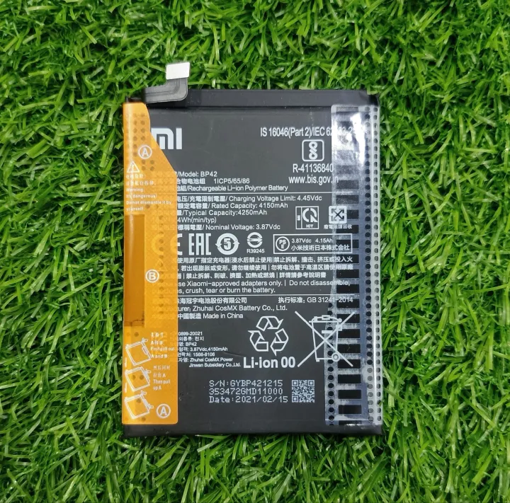 BP42%20100%25%20original%20Battery%20For%20Xiaomi%20Mi%2011%20Lite%20/11%20Lite%20Capacity-4250mAh%20-%20Image%202