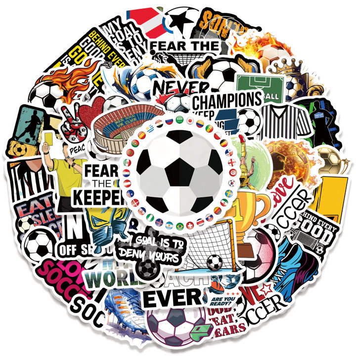 50Pcs%20Football%20Stickers%20Soccer%20Balls%20DIY%20Stickers%20Skateboard%20Motorcycle%20Suitcase%20Decor%20Phone%20Laptop%20Decals%20-%20Image%202