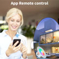Zigbee Tuya Smart LED Downlight WiFi BLE 5W 7W 10W 15W 85-265V Round Spotlight Smart Life APP Remote Control Alexa  Home. 