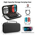 Carrying Case For Switch Portable Waterproof Travel Bag With High-capacity Storage Protected For Switch Console Game Accessories.