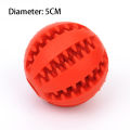 Natural  Pet Dog Toys Dog Chew Toys Tooth Cleaning Treat Ball Extra-tough Interactive Elasticity Ball5cm for Pet Products. 