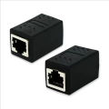 RJ45 Female to Female Port Network Ethernet LAN Splitter Connector Transfer Head RJ45 Adapter Coupler CAT5 CAT6 Socket. 