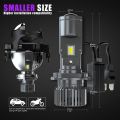 H4 - X-7SEVEN Lumino Series Mini Projector Headlights - 120Watts - 12000Lumens - One Year Warranty. 