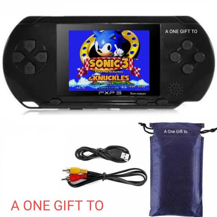 sega 16 bit pxp 3 slim hand game video game