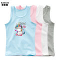 Kids Girl Cute Unicorn Singlet Summer Baby Girls Cotton Tops Toddler Clothes Children Sleeveless Cartoon T-shirts. 