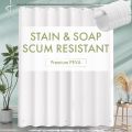 Waterproof Shower Curtain Liner with Magnets & Metal Grommets, Plastic Mildew Resistant Bathroom Curtain for Bathtub Bath. 