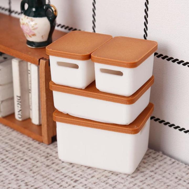 4Pcs%20Mini%20Storage%20Case%20With%20Cover%201/12%20Dollhouse%20Miniature%20Food%20Storage%20Box%20Model%20Doll%20House%20Accessories%20Toy%20-%20Image%202