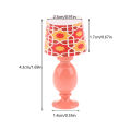Miniature Desk Lamp Study Model Dollhouse Furniture Decoration Micro Scene Light Ornament 1:12 Dollhouse Pretend Play Toys. 