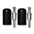 1 Pair Universal Frame Slider Crash Protector for Motorcycle Scooter E-bike Falling Protection Engine Protection Stick.
