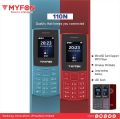 Myfon 110N - Dual Sim - PTA approved - 1.8 Inch Display - 1500mAH Battery - Wireless FM Radio - 1000 Contact Save memory - 1 Year Brand warranty. 