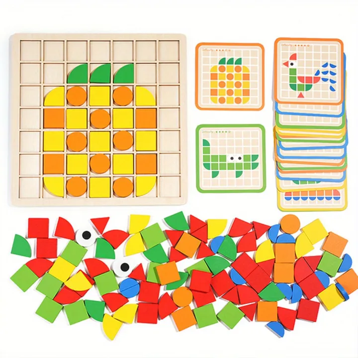 120Pcs%20Wooden%20Mosaic%20Puzzle%20Toy%20Montessori%20Kids%20Wooden%203D%20Geometric%20Shape%20Jigsaw%20Puzzle%20Board%20Set%20Baby%20Early%20Education%20Toys%20for%20-%20Image%206