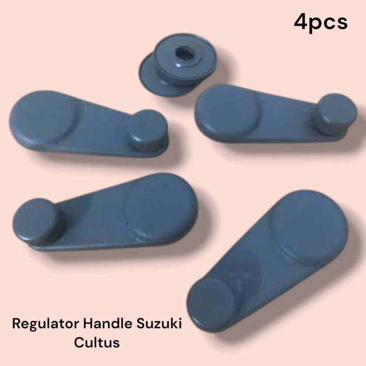 Pack Of 4 Door Window Regulator Handle for Suzuki Cultus / Baleno and Various Car Models