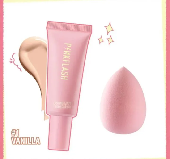 PINKFLASH%20Flawless%20BB%20Cream%20Waterproof%20Lasting%20Full%20Coverage%20Face%20Base%20Liquid%20Foundation%20Whitening%20Concealer%20Makeup%20Cosmetics%20-%20Image%205
