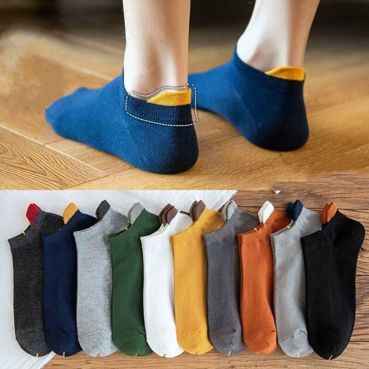 10 Pairs High Quality Men Sock Cotton Short Socks for Male LowCut
