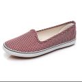 Steppora Women Slip On Printed Canvas Shoes - Lightweight Comfortable Casual Sneakers Pumps Flat Shoes For Girls. 
