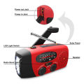 Multifunctional Portable Hand Crank Power Generation Emergency Radio Solar Disaster Prevention FM AM WB NOAA Power Bank.