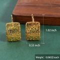 Sterling Silver Filigree Earrings Intricate Cut Out Design Hypoallergenic Durable Gift for Mother Anniversary Birthday.