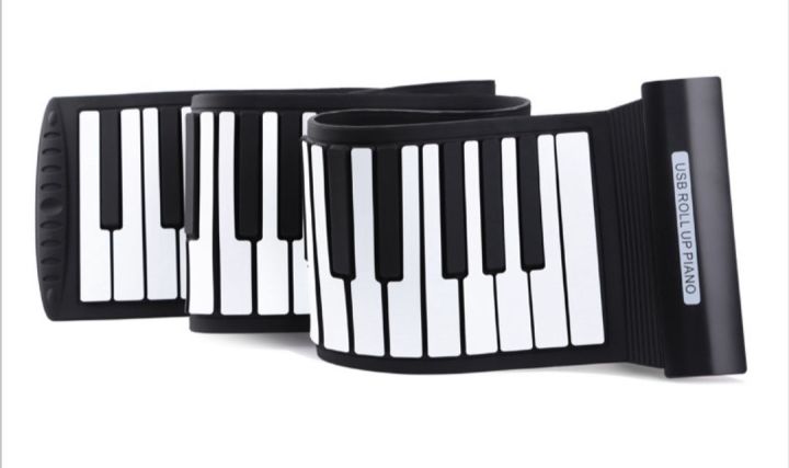 Silicon Flexible Roll Up Piano
