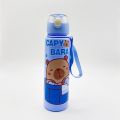 700ml Leak-Proof Durable Water Bottle Cute Capybara Water Cup with Carry Strap Portable for Sports Fitness BPA Free Perfect .