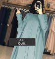 Latest Front Close Baggy Gown/Abaya for Women, Comfortable and Modest Muslim Wear, Casual Outerwear. 