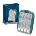 Electronic Music Puzzle Game Machine Montessori Pockets Travel Toy Light Up Educationa Sensory Fast Push Table Game.