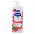 VASELINE Healthy Bright Superfood Freshlock Body Lotion Cranberry Scent 320 ml. (Thailand). 