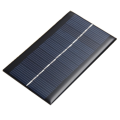Mini 6V 1W Solar Panel Bank Solar Power Board Portable Solar System Module DIY Power for Cell Phone Light Battery Toy Chargers. 