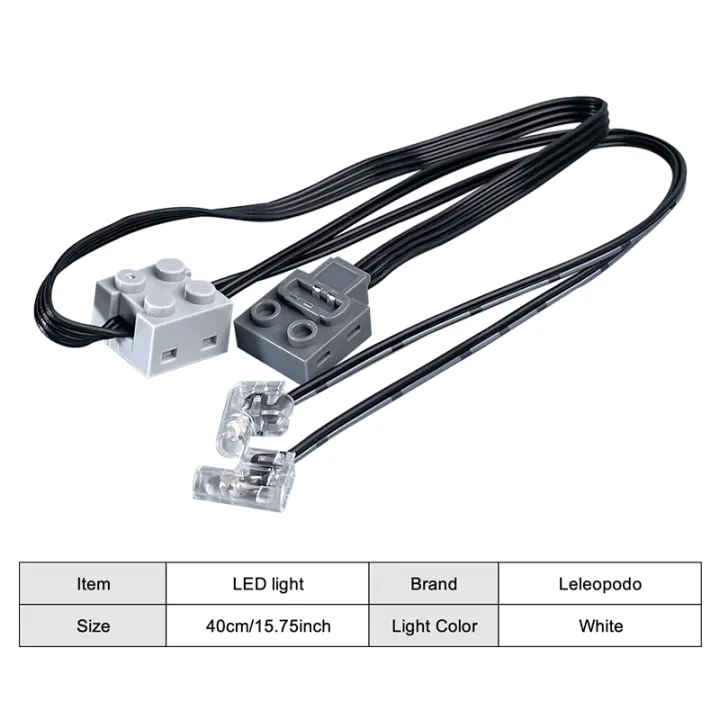 1/2/5/10Pcs%20New%20MOC%20Power%20Functions%20Parts%20LED%20Light%20Link%20Line%20Cable%208870%20Car%20Train%20Model%20Light%20Modification%20Fit%2061930%208293%20Block%20-%20Image%203