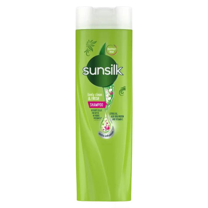 International Thailand Product Sunsilk Lovely Clean & Freash Shampoo Used For male /female...300 Ml