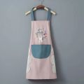 Hand-wiping Kitchen Household Cooking Apron Oil-proof Waterproof Men Women Adult Waist Fashion Coffee Overalls Wipe Hand Apron. 