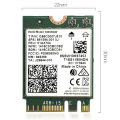 Wireless-AC 8265 Dual Band 2.4G/5Ghz Wifi Bluetooth Wlan For 8265NGW NGFF 802.11ac 867Mbps 2x2 MU-MIMO BT 4.2 Card. 