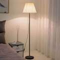 Simple Floor Lamp Living Room Study Standing Lamps Fabric Bedroom Bedside Lights Home Decor. 