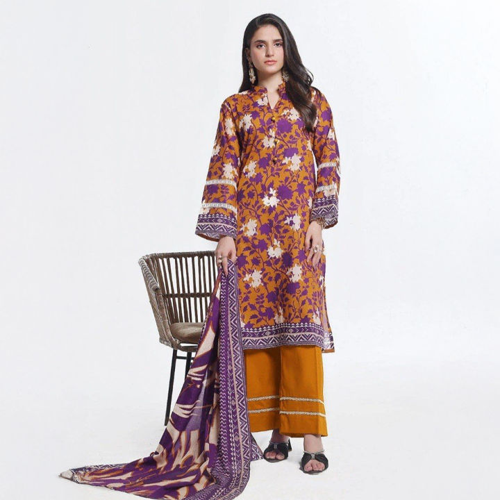 Gul%20Ahmed%20Ladies%20Cotton%203%20Pices%20Suits%20For%20Women%20-%20Image%205