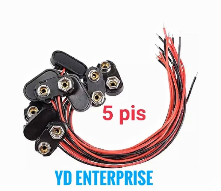 Blue%209v%20DC%20Battery%20Clip%20Connector%20High%20Quality-5Pcs%20-%20Image%202