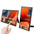 14.1 inch Touch Screen Portable Monitor IPS Second Game Screen Extended Display for Laptop with Bracket For xbox/raspberry Pi.