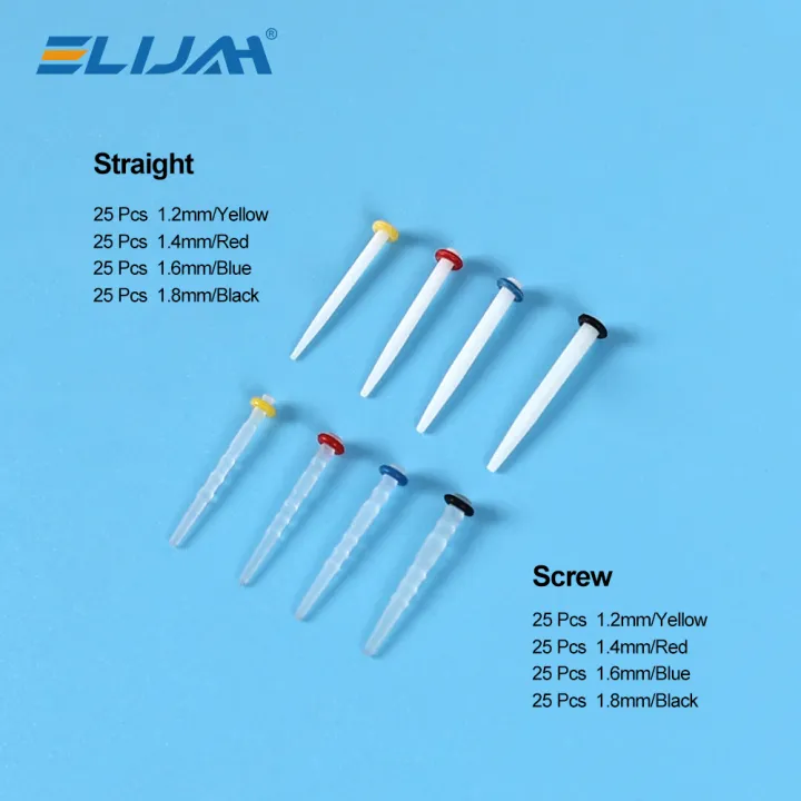 ELIJAH%20200Pcs/Box%20Dental%20Fiber%20Post%20Drills%20Screw%20Straight%20Post%20Quartz%20Glass%20Thread%20Pile%20Kit%20Root%20Canal%20Restorative%20Materials%20-%20Image%202
