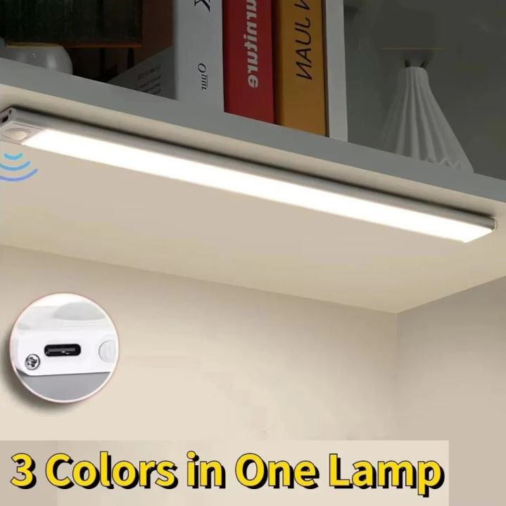 Smart Wireless LED Cabinet Light with Motion Sensor Rechargeable Magnetic Type C USB for Wardrobe Kitchen Emergency Lighting lightify