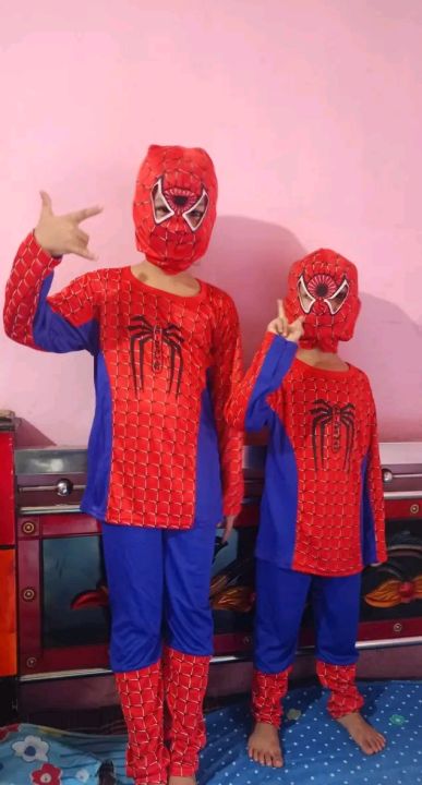 China%20Bedt%20Quality%20fabric%20Spider%20man%20full%20dress%20for%20kids%20-%20Image%202