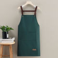 Kitchen Cooking Apron - Unisex Cute Adjustable Waterproof Canvas Aprons, Ideal for Chefs, Servers & .
