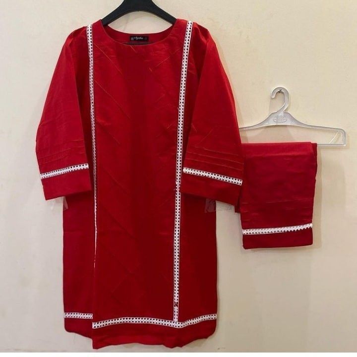 2 peice stitched dress trendy and stylish