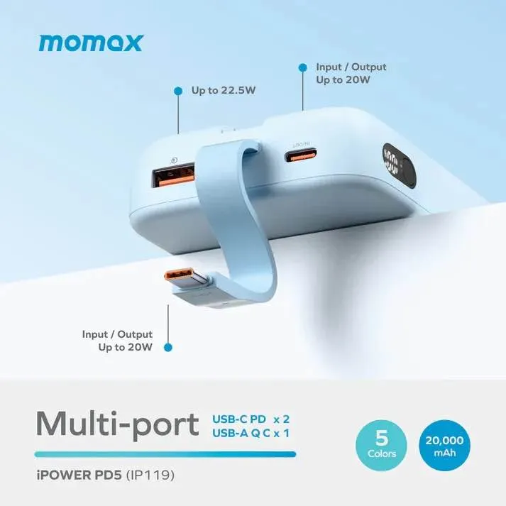 Momax%20IPower%20PD5%20Power%20Bank%2020000mAh%20-%20Image%203