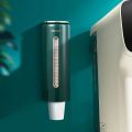 Dispenser Automatically Drop Cup Remover Wall Mounted Disposable Paper Cups Dispenser Plastic Cup Holder Cups Container.