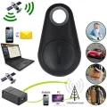 Mini Fashion Smart Dog Pets Bluetooth 4.0 GPS Tracker Anti-lost Alarm Tag Wireless Child Bag Wallet Key Finder Locator. 