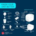 Japan Technology Omron Compressor Nebulizer NE-C101 | 3 Years Brand Warranty by Omron & Tronzz. 