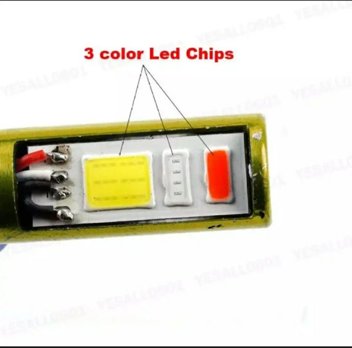 Functional Led Headlight 70cd 125cg Changing Colors Led