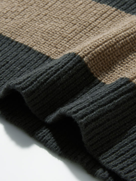 New%20Loose%20Bottoming%20Sweater%20Casual%20Versatile%20Striped%20Pullover%20Men's%20Round%20Neck%20Sweater%20-%20Image%205