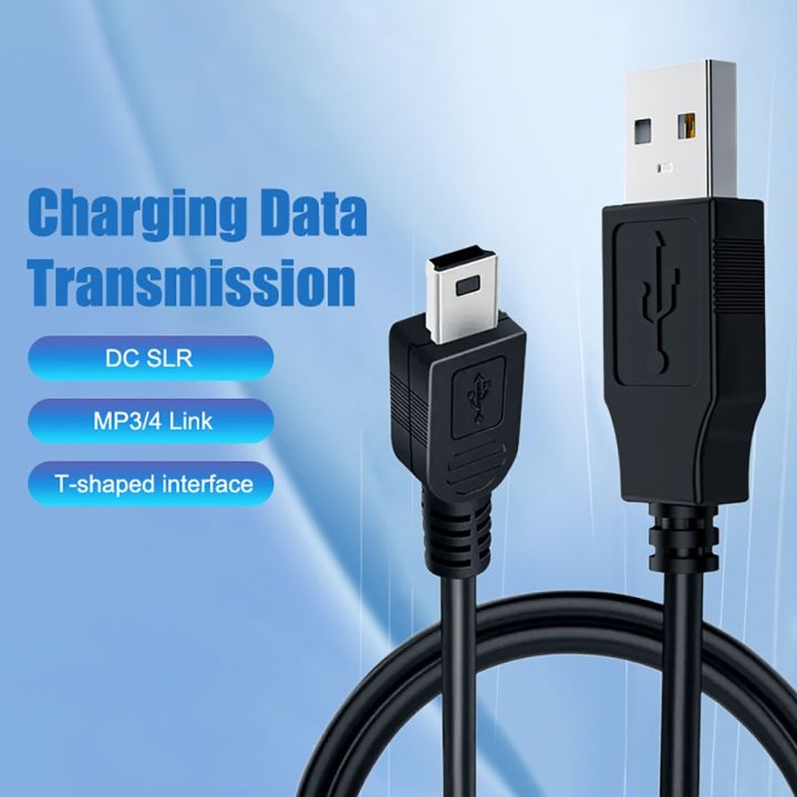 Fast Charging Mini USB Cable 5Pin Male to Mini B Data Sync Cord for MP3 Player  Nuvi  Dash Cam Hard Drive Controller