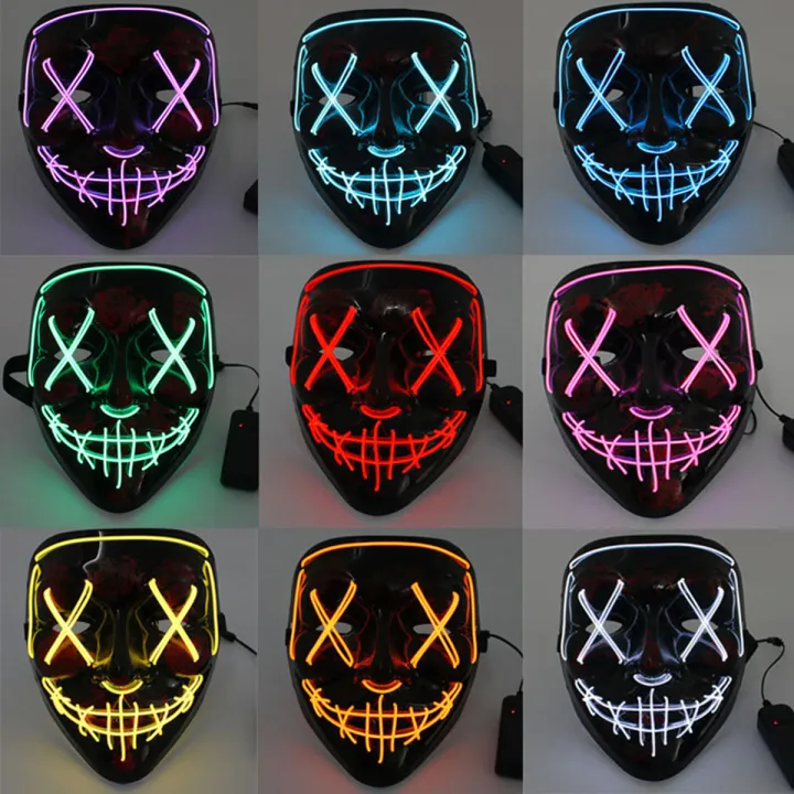 Halloween%20Neon%20Led%20Purge%20Mask%20Masque%20Masquerade%20Party%20Masks%20Light%20Grow%20in%20the%20Dark%20Horror%20Mask%20Glowing%20Masker%20-%20Image%203