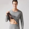 2 PC Men Thermal Double Layer Velvet Fleece Inner Wear |. 